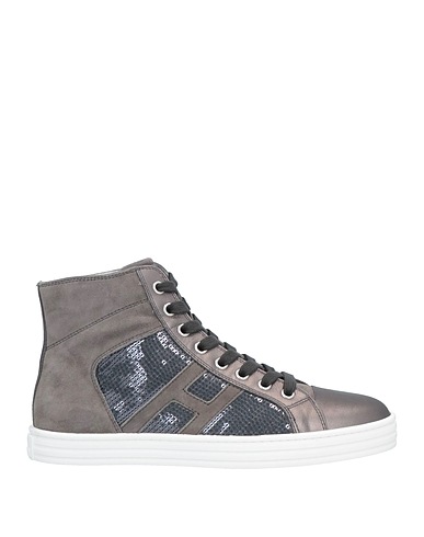 HOGAN REBEL Sneakers Piombo Pelle