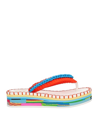 CHLOÉ Flip flops White Textile fibres