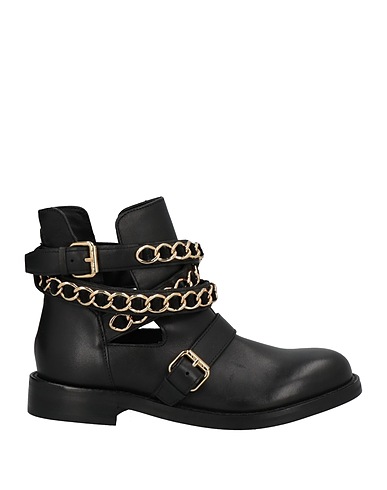 TWINSET Ankle boot Black Leather