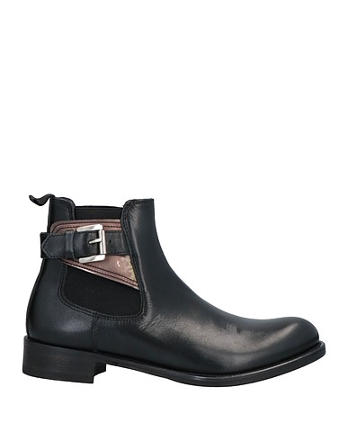 POLLINI Ankle boot Black 100% Calfskin