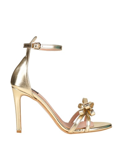 ISLO ISABELLA LORUSSO Sandals Platinum Textile fibres