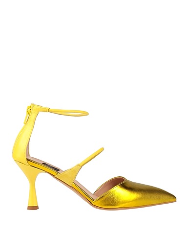 ISLO ISABELLA LORUSSO Pump Yellow Leather