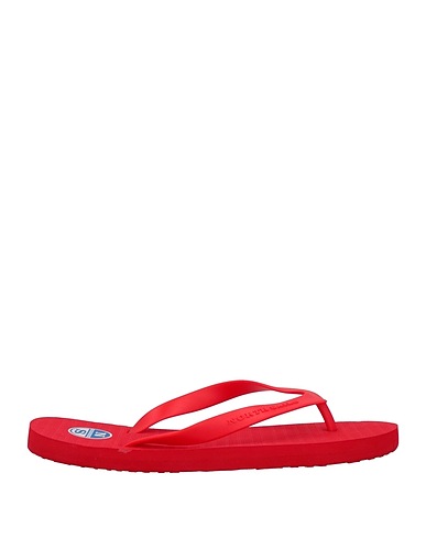 NORTH SAILS Flip flops Red Rubber