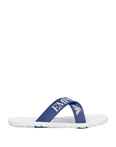 EMPORIO ARMANI Sandali Blu navy Gomma