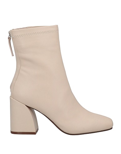 STEVE MADDEN Ankle boot Off white Leather