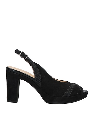 VERNISSAGE Sandals Black Soft Leather