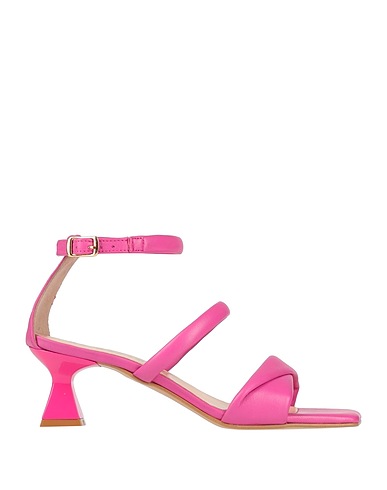 LE PEPITE Sandali Magenta Pelle