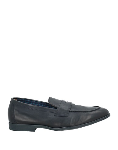 DOUCAL'S Loafers Midnight blue Soft Leather