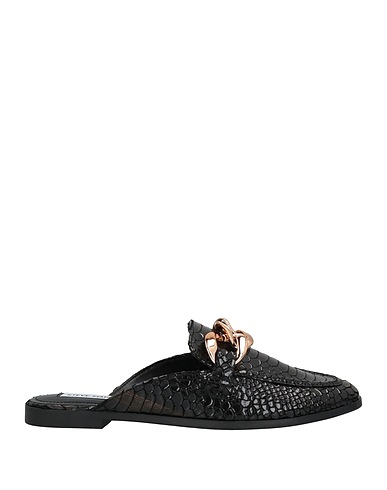 STEVE MADDEN Mules and clogs Black Textile fibres
