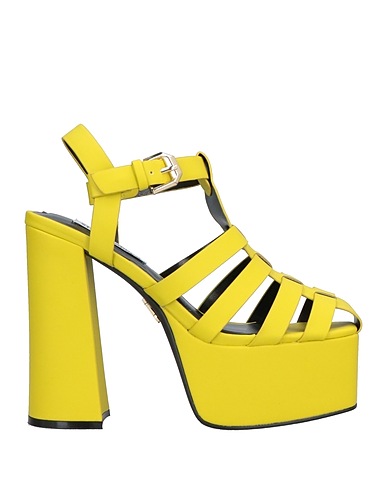 STEVE MADDEN Sandals Light green Textile fibres