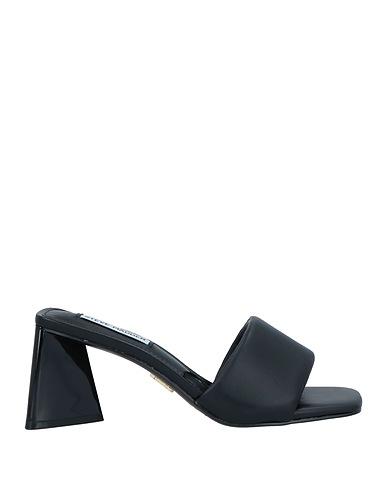 STEVE MADDEN Sandals Black Textile fibres