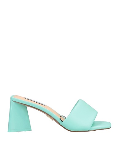 STEVE MADDEN Sandals Turquoise Textile fibres
