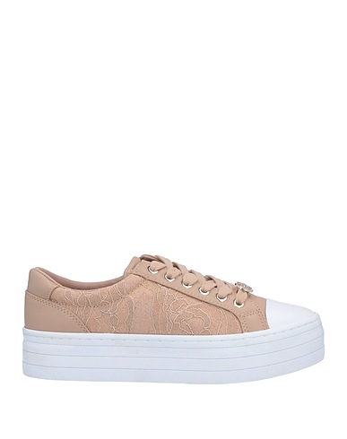 GUESS Light brown Textile fibres, Rubber