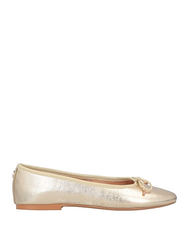 STEVE MADDEN Ballet flats Gold 100% Polyurethane