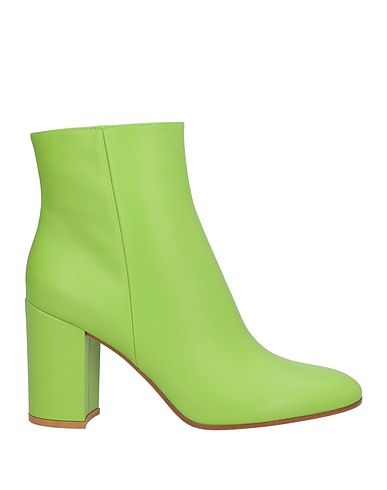 GIANVITO ROSSI Stivaletti Verde Pelle