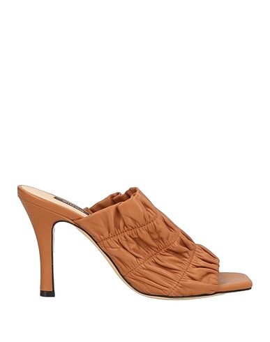 PINKO Sandals Brown Soft Leather
