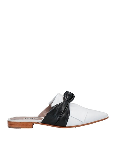 LE BLE Mules and clogs White Leather