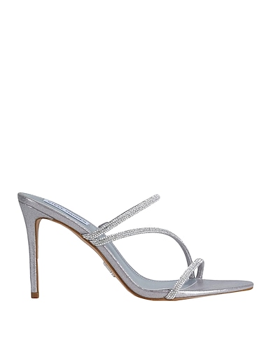 STEVE MADDEN Sandals Silver Other Fibres