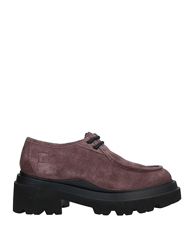 D.A.T.E. Laced shoes Taupe Leather