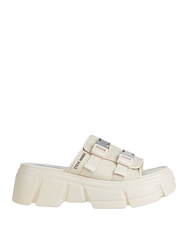 STEVE MADDEN Sandals Beige Textile fibres