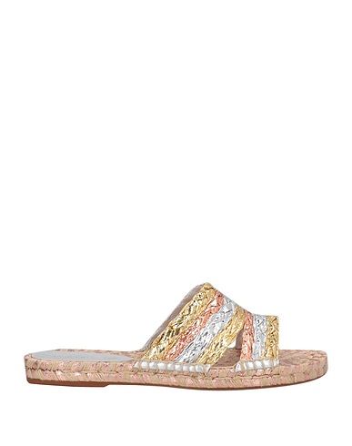 SOPHIA WEBSTER Espadrilles Gold Andere Fasern