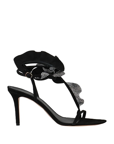 ISABEL MARANT Sandals Black 100% Goat skin