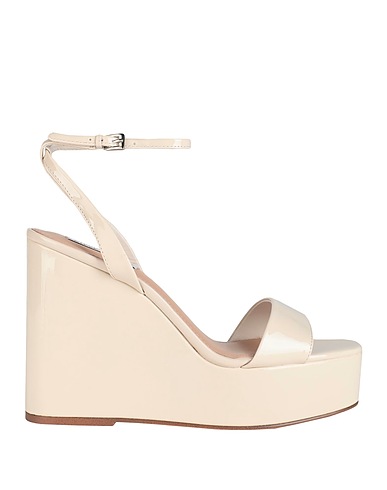 STEVE MADDEN Sandals Beige Textile fibres