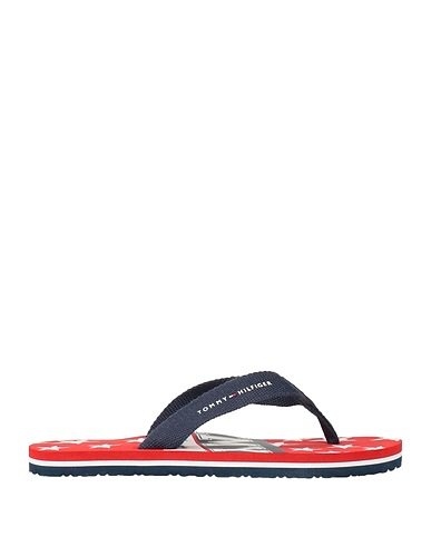TOMMY HILFIGER Dianetten Marineblau Gewebefasern