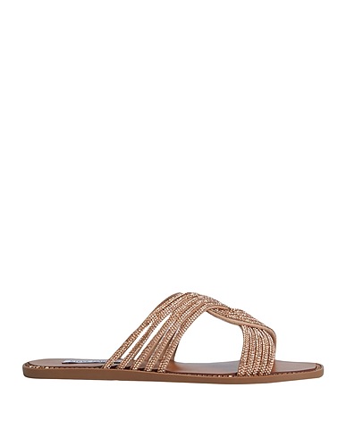 STEVE MADDEN Sandals Rose gold Textile fibres