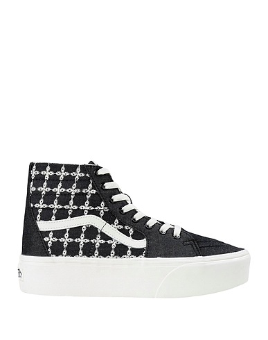 VANS Sneakers UA SK8-Hi Tapered Stackform Black Textile fibres, Soft Leather
