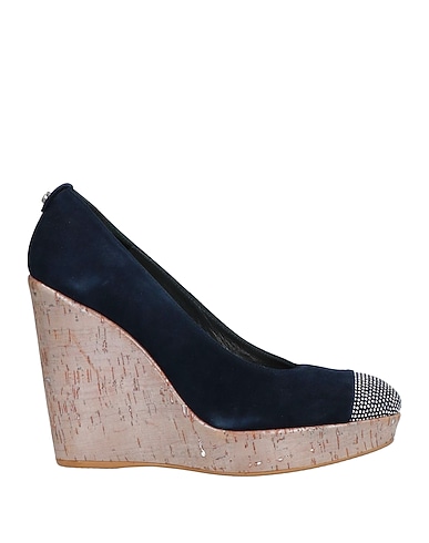STUART WEITZMAN Pump Navy Leather