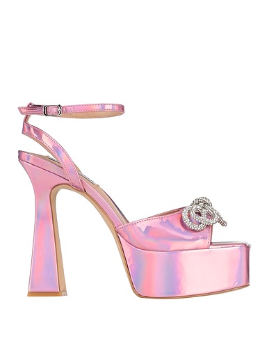STEVE MADDEN Sandals Pink Textile fibres