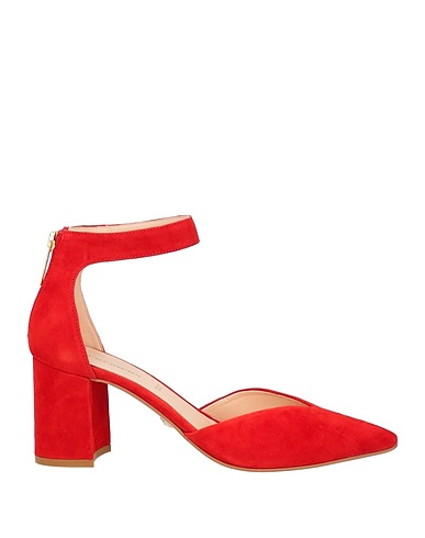 CARMENS Pumps Rot Leder