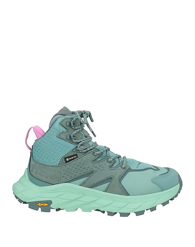 HOKA Sneakers Verde chiaro Pelle, Fibre tessili