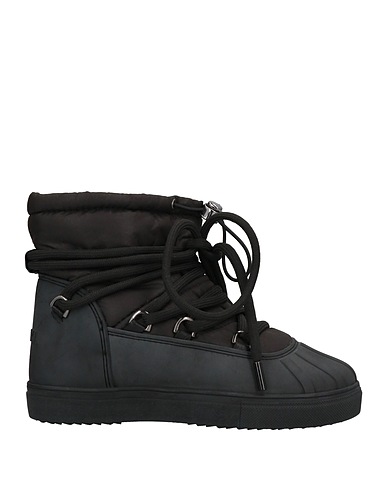 INUIKII Ankle boot Black Textile fibres, Other Fibres