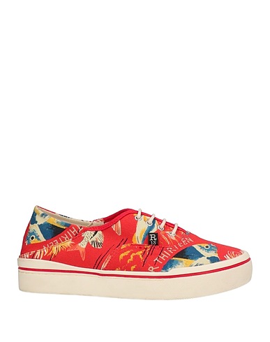 R13 Sneakers Red Textile fibres