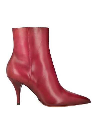 SANTONI Stivaletti Bordeaux Pelle