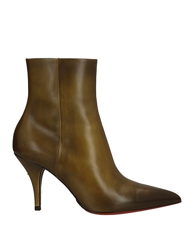 SANTONI Ankle boot Military green Soft Leather