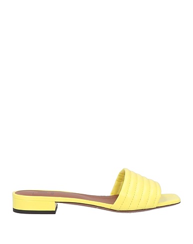 L' AUTRE CHOSE Sandals Yellow Kidskin