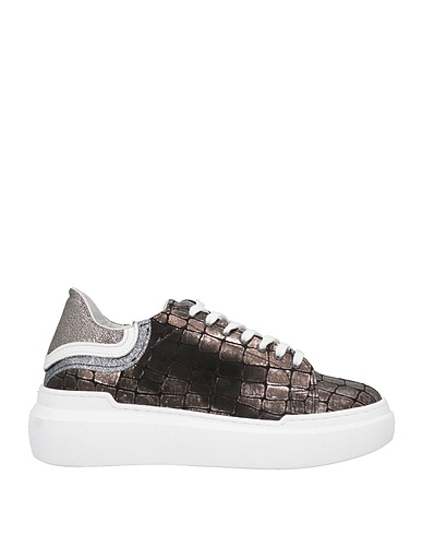 LE PEPITE Sneakers Lead Textile fibres