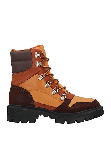 TIMBERLAND Stiefelette Braun Leder, Gewebefasern