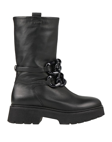 JANET & JANET Ankle boot Black Leather