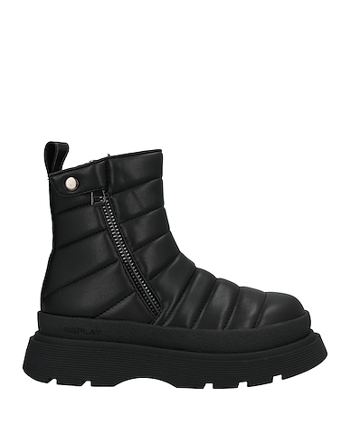 REPLAY Ankle boot Black Leather
