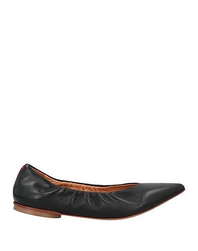 HALMANERA Ballet flats Black Leather