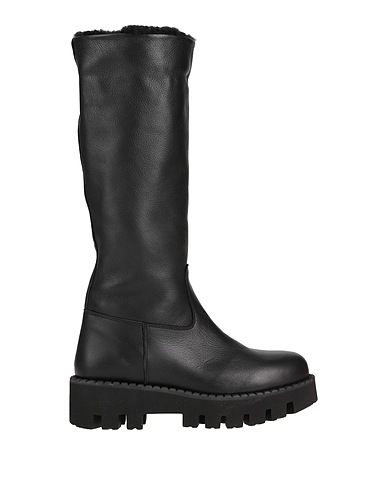 PALOMA BARCELÓ Stiefel Schwarz Leder
