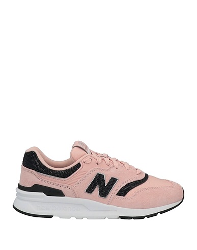 NEW BALANCE Sneakers Light pink Leather, Textile fibres