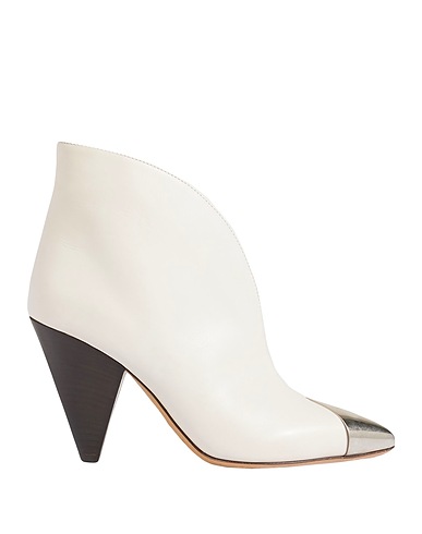ISABEL MARANT Ankle boot Off white 100% Calfskin