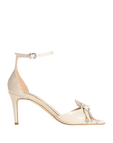 THE M.. Sandals Off white Leather
