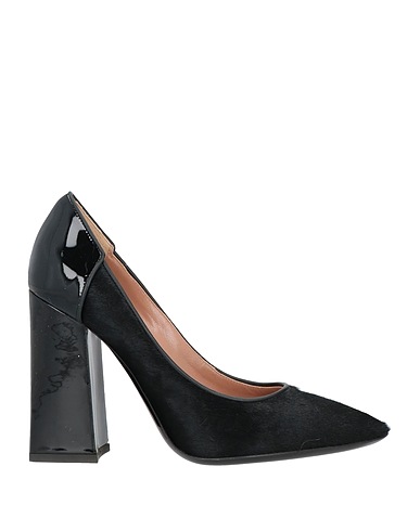 POLLINI Décolleté Nero Pelle