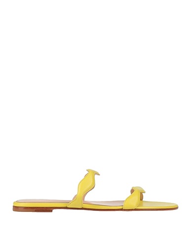 GIANVITO ROSSI Sandals Lime green Leather
